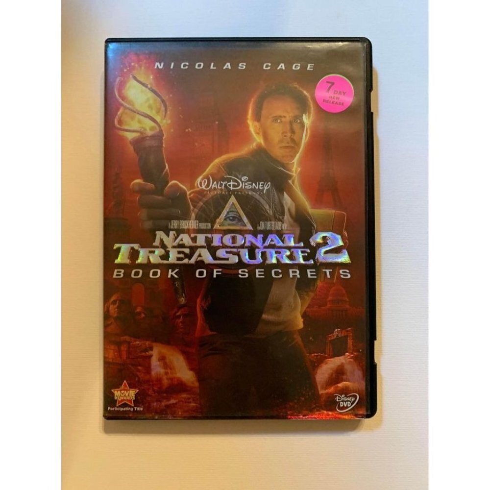 Disney National Treasure 2 Book Of Secrets DVD